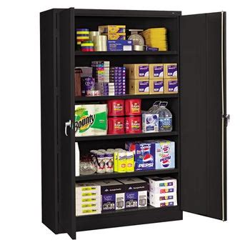 tennsco jumbo steel storage cabinet costco|tennsco jumbo 48w cabinet.